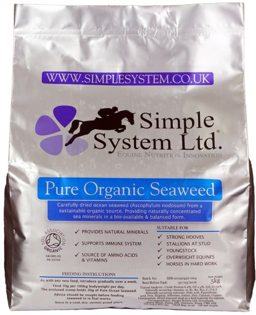 Pure Organic Seaweed Natural Mineral and vitamin supplement for Your
